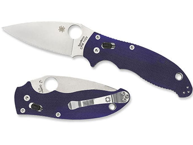 Spyderco Zakmes Manix 2 Dark Blue CPM S110V PE