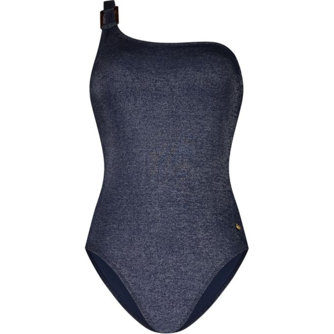Ten Cate one shoulder badpak royal blue voor Dames | Maat 36