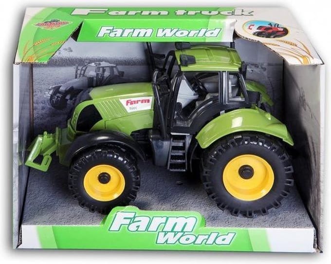 Tractor Kunststof 22X12Cm In Doos 8182