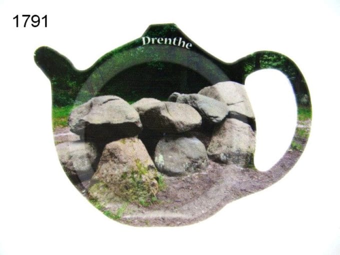 Geharo theetipje Drenthe hunebed – Melamine – 13 cm