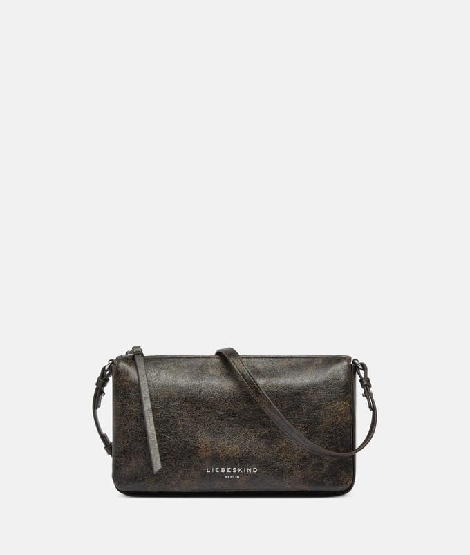 Purse met gedeeld hoofdvak model 'Nina'
