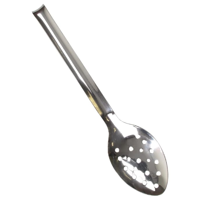 Vogue geperforeerde RVS serveerlepel 30.5cm