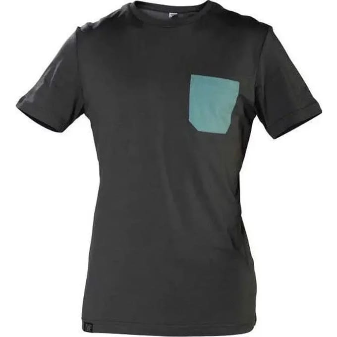 Snap Climbing Monochrome Pocket T-shirt Met Korte Mouwen Grijs S Man