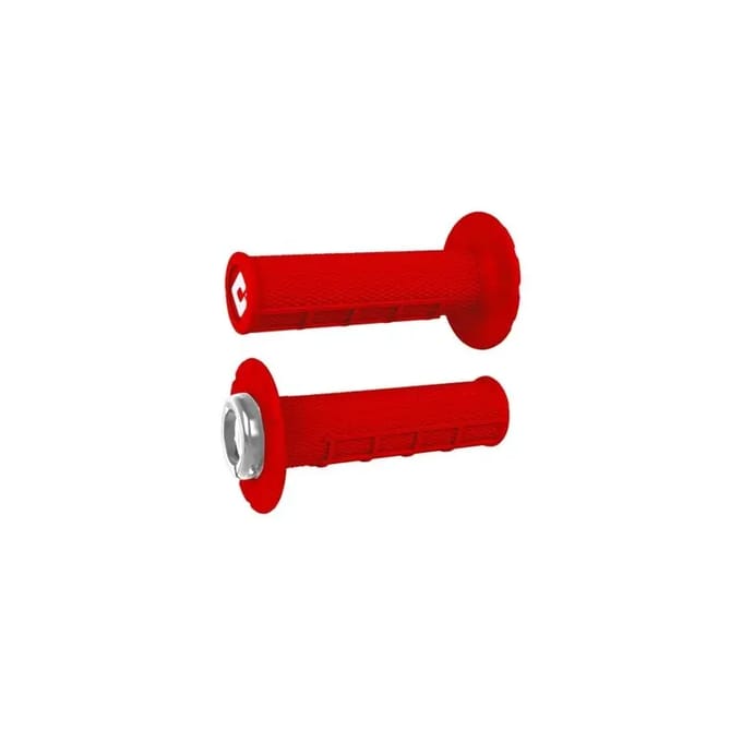 Halve geribbelde crossmotor handvatten Odi ATV v2.1 Lock-On