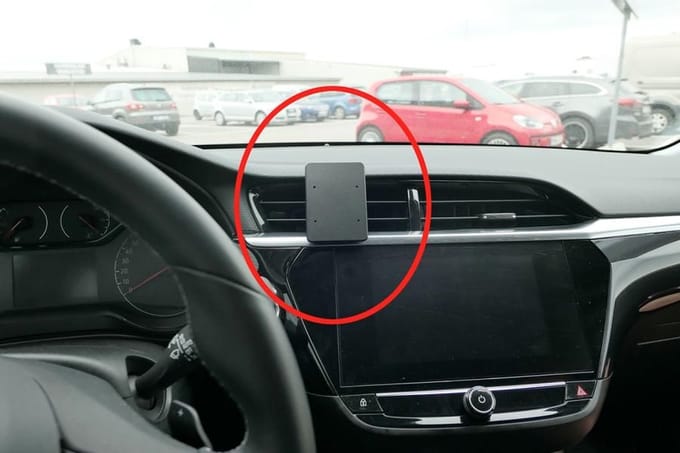 Brodit ProClip houder geschikt voor Opel Corsa 2020-2026 Center Mount