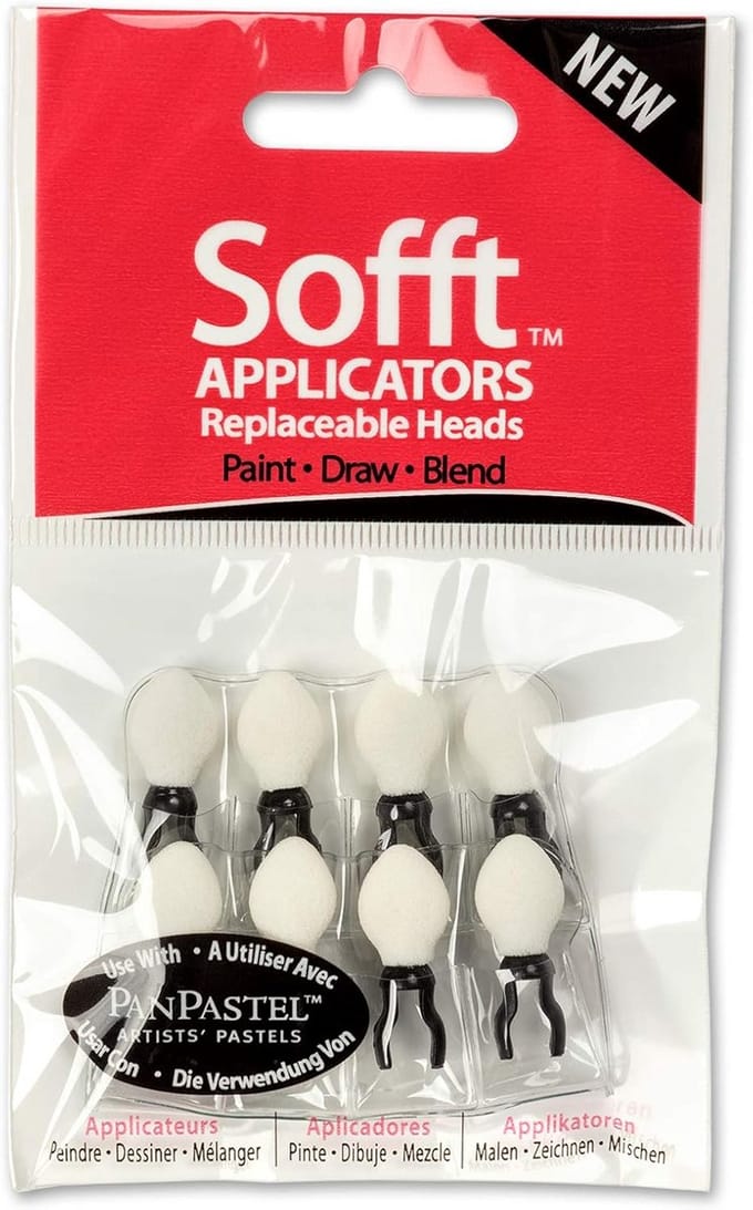 Vervangende Hoofden voor Zachte Applicators - 8 Stuks
