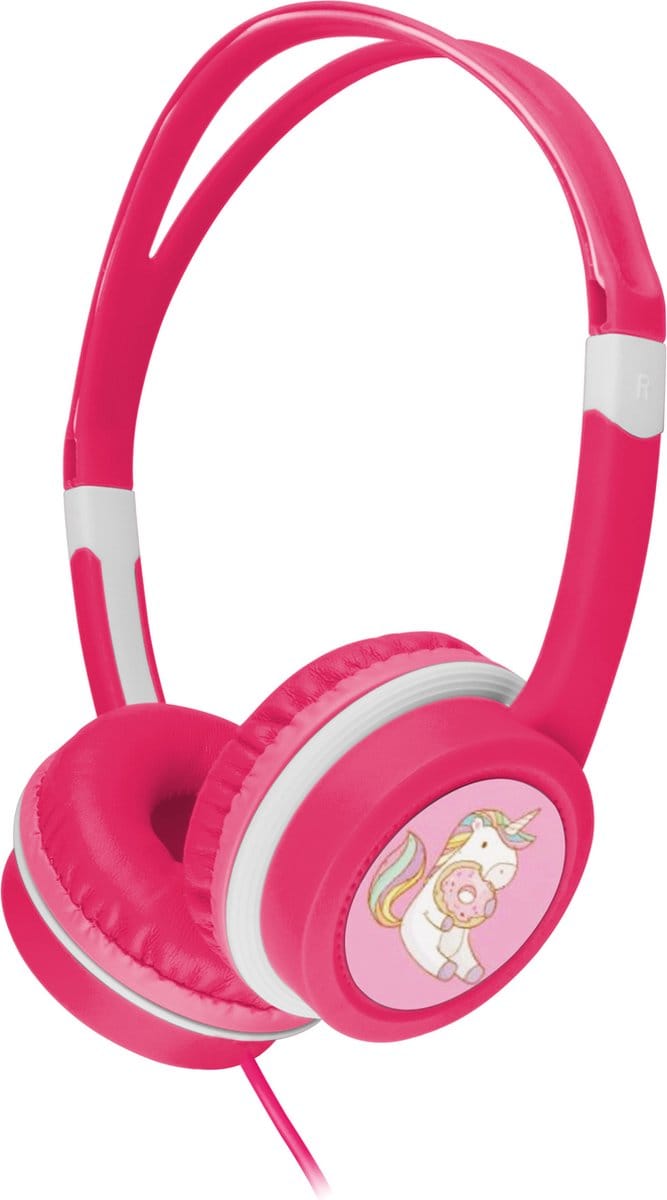Gembird MHP-JR-PK Koptelefoon voor kinderen - Volumebegrenzing - On-ear - Roze