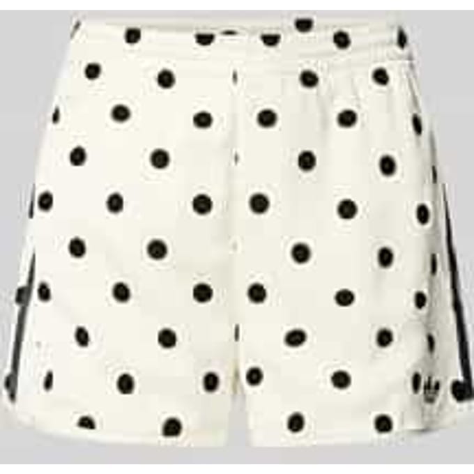 Adidas Polka Dots Korte Broeken Dames - Wit - Maat XS (30-32) - Poly Mesh