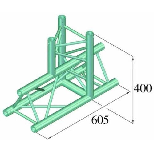 Alutruss Aluruss DQ3-PAT37 T-Stuk