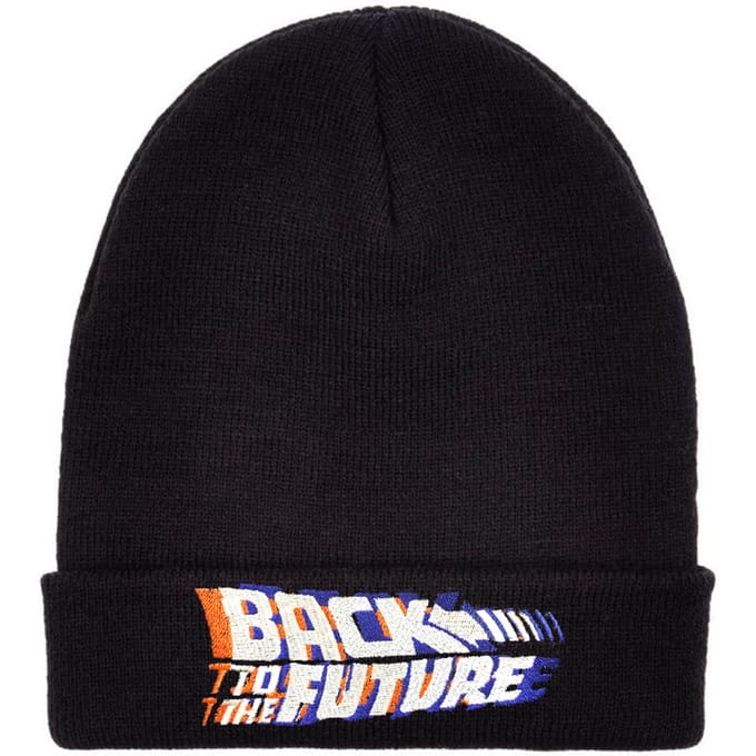 Back to the Future Beanie - Zwart