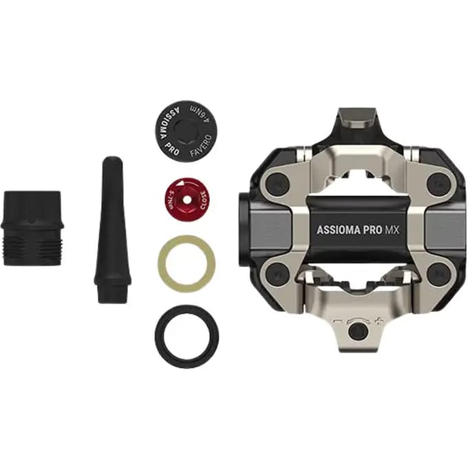 Favero Assioma Pro Mx Right Pedaallichaam Zilver