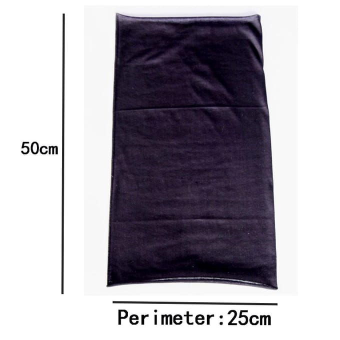 Doux femmes élastique extensible en cours d'exécution large bandeau tête enveloppement Yoga bandeau Turban LYD gris