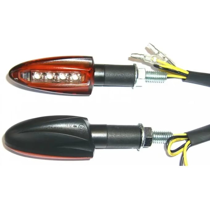 Paar motorfiets led-knipperlichten Brazoline Club-O