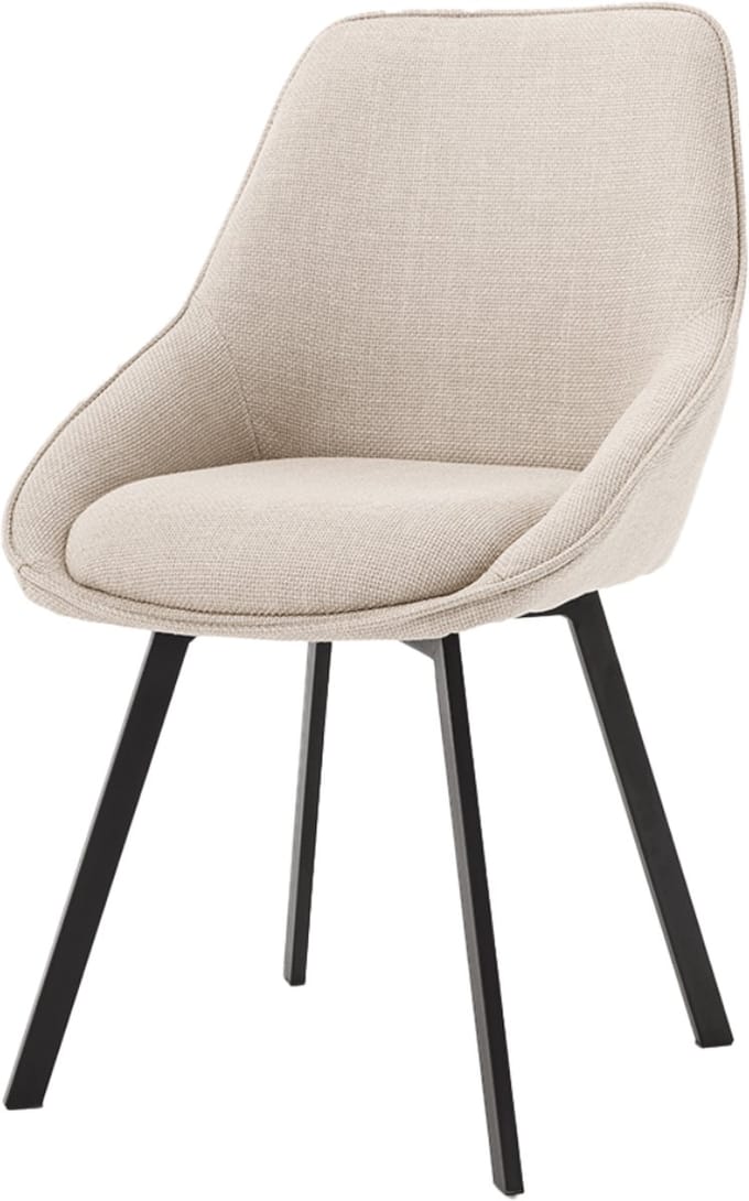 Tower Living Borgo Stoel - Bjorn 24 beige (draaibaar)