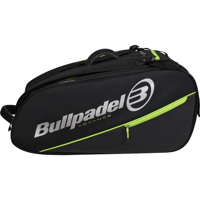 Bullpadel Advance BPP26014 Padeltas - Zwart/Groen - Middelgroot - Unisex