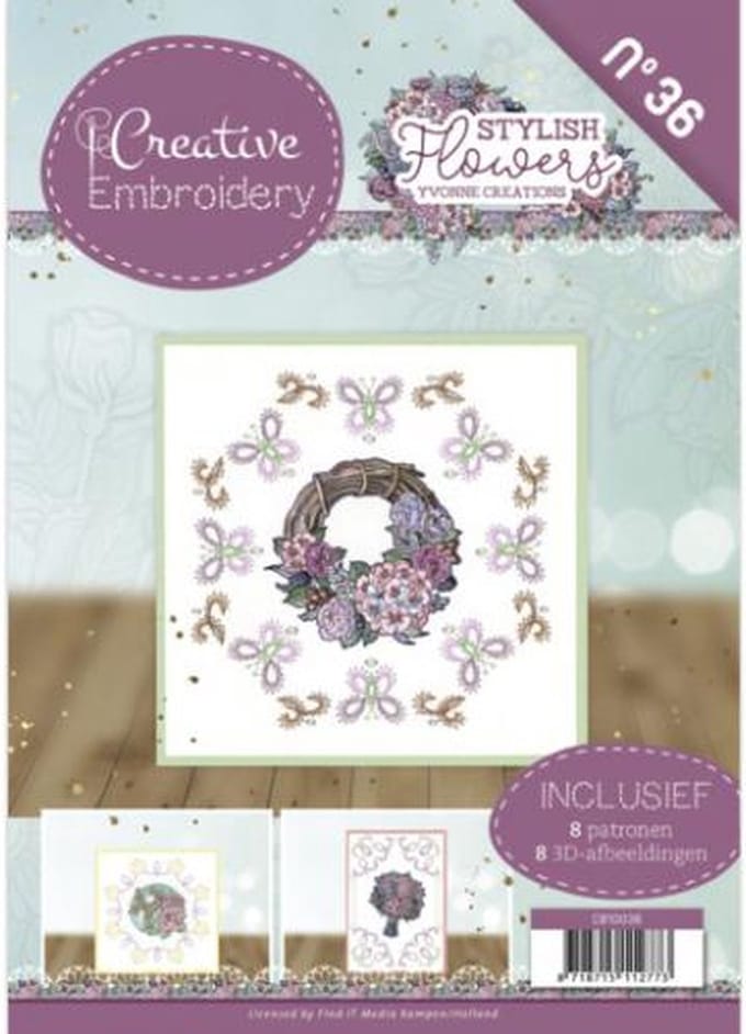 Creative Embroidery 36 - Yvonne Creations - Stylish Flowers