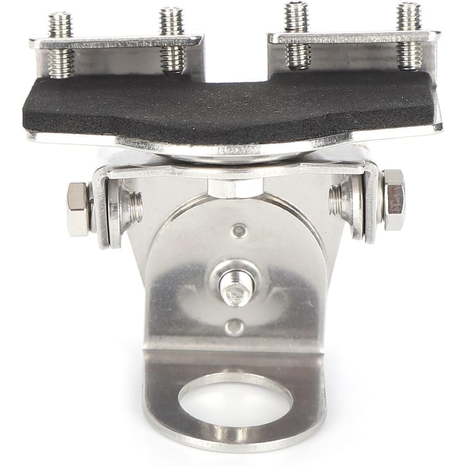 K3-66 Mobiele Antennevoet RVS 360 Graden Draaibare Antennebeugel voor Mobiele Auto black