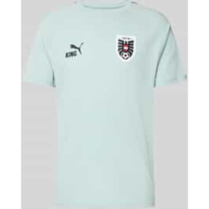 T-shirt met ronde hals model 'ÖFB KING'