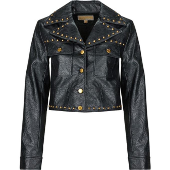 Leren Jas MICHAEL Michael Kors STUDDED FX LEATHER JKT