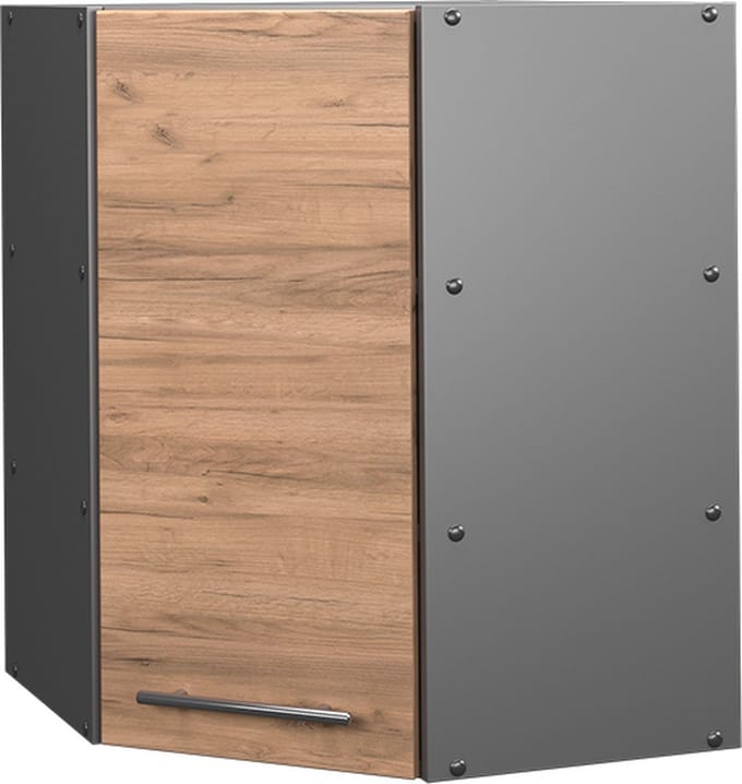 Vicco Fame-Line Hoek hangkast – 57 cm Krachtige eik goud