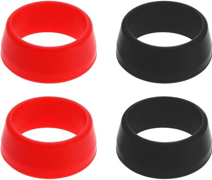 Allecto - Fiets Zadelpen Rubber Ring - Hoogwaardige Bescherming