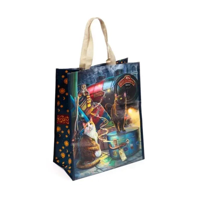 Tas Shopper - Lisa Parker Witchwood Express Cat - Duurzaam - 40x33x17cm
