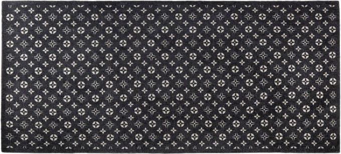 MD Entree - Design mat - Universal - Stars Anthra - Vloerkleed - Antislip - Machine wasbaar - 67 x 150 cm