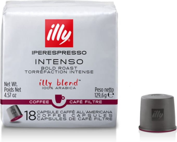 illy - Iperespresso Filter - Americano - koffiecapsules - Intenso - 6 x 18 capsules