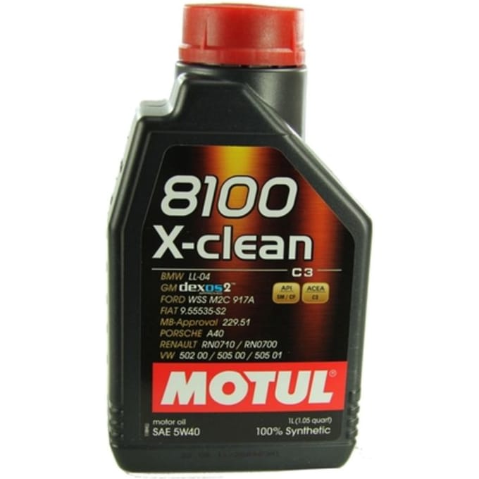 Motorolie MOTUL 102786 8100 X-Clean 5W40 C3 1L