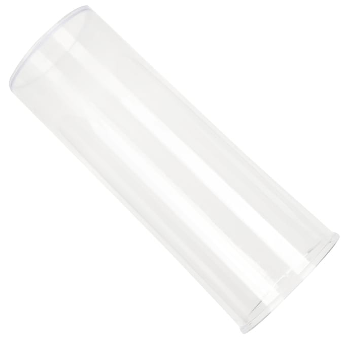 Maatcilinder Transparante Vloeistofcontainer Laboratoriummeting Onderwijsinstrument white