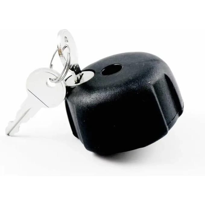 Peruzzo Nut With Lock Sleutel Zwart