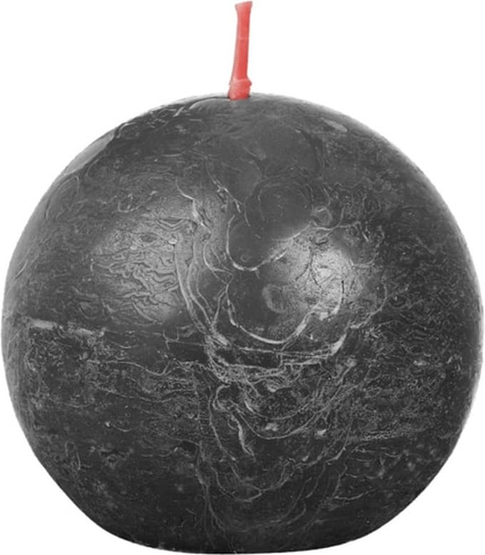 Bolsius Bolkaarsen Shine 6 st rustiek 76x71 mm stormgrijs