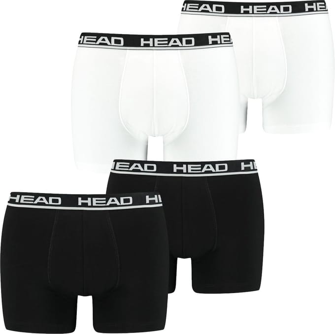HEAD Heren Boxershorts HEAD BASIC BOXER 4er Pack Veelkleurig XL