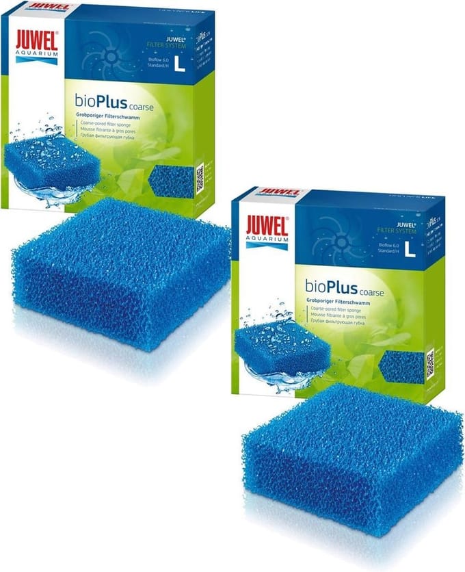 Juwel filterspons standaard, grof - 2 st