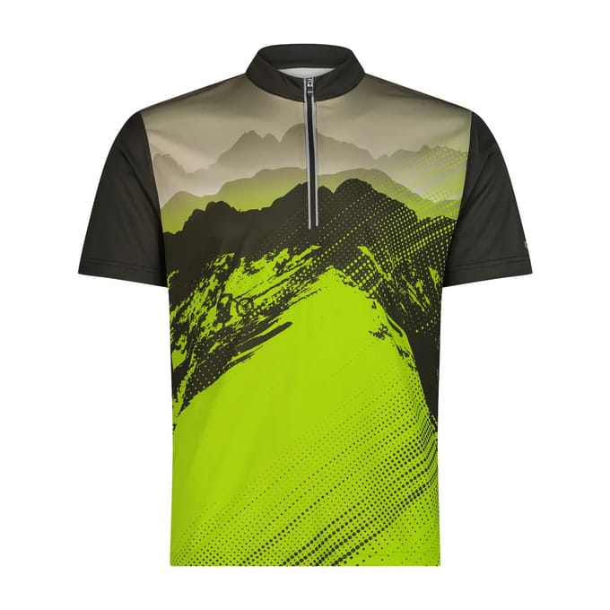 Geprinte T-shirt met rits CMP