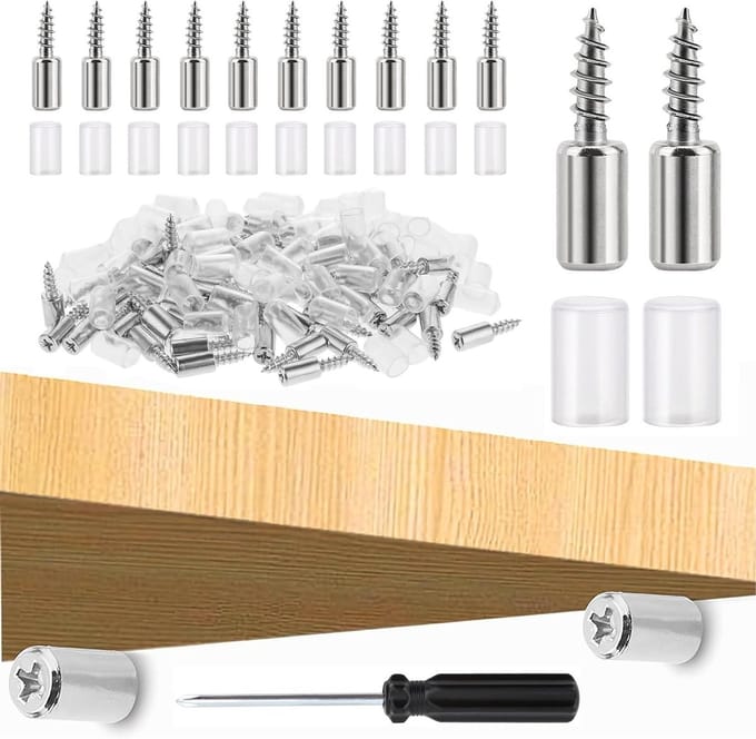 Stevige Shelf Support Pins voor Plankbevestiging - Ideaal voor Meubelprojecten en Interieurdecoratie
