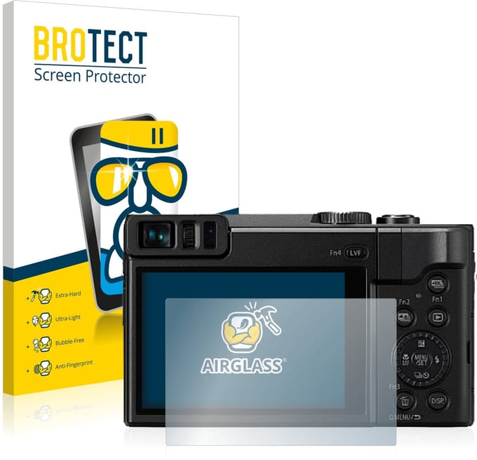 Screenprotector voor Panasonic Lumix DC-TZ91 Beschermglas transparant
