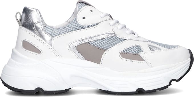 Omoda Tokio Sneakers Dames - Leren Sneaker - Wit - Maat 37
