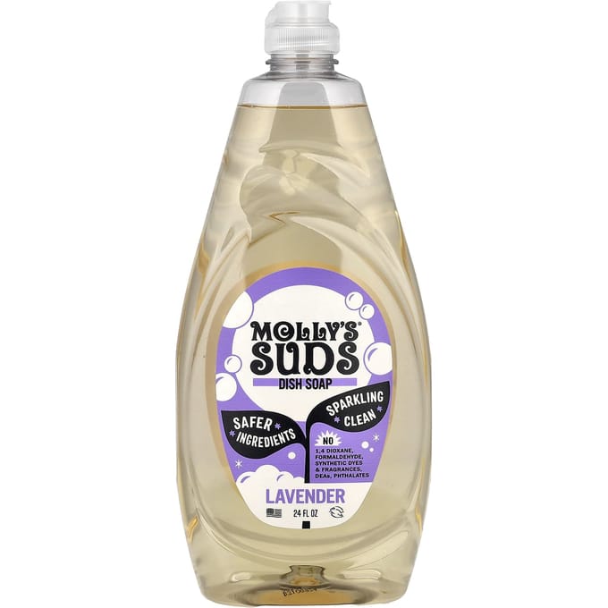 Molly's Suds, Savon à vaisselle, Lavande, 24 fl oz beige