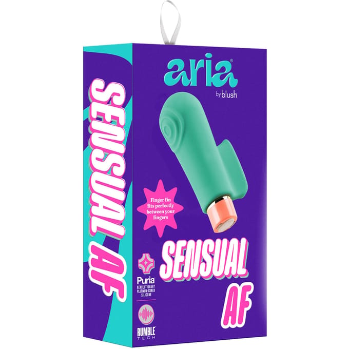Blush Vibrator Love Toy Aria Sensual Af Teal Groen