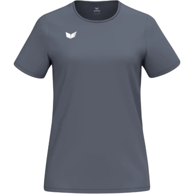 Erima Intro Functioneel T-Shirt Dames - Slate Grey | Maat: 40