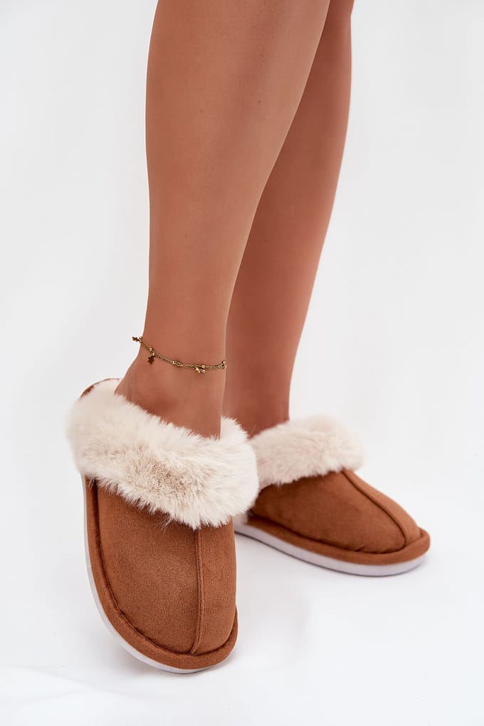 Warm Retreat Slippers - Cognac / 36