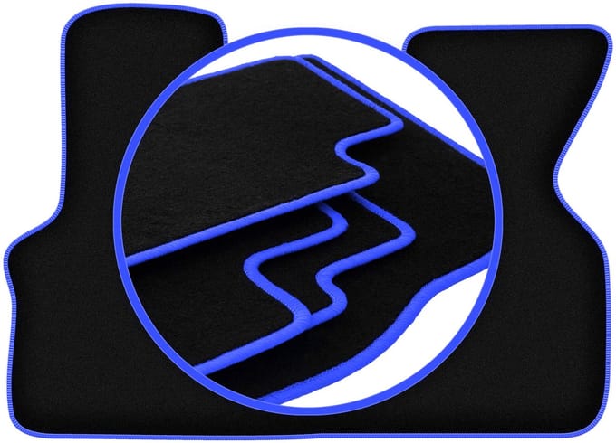 CARLUX-BLUE automatten voor: Volkswagen Transporter T4 bestelwagen (1992-2003)