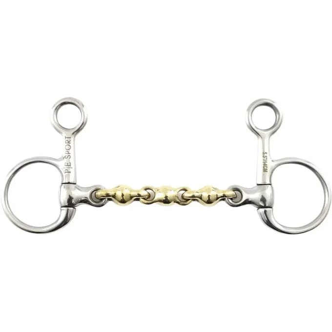 Messing waterford paardenbit Premier Equine