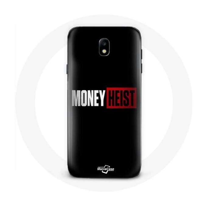 Coque - La Casa de Papel - Samsung Galaxy J3 2017 - Souple - Noir - Protection