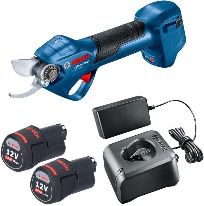 Bosch Pro Pruner - Accu Snoeischaar - 12V - 25 mm - 2 x 3,0Ah