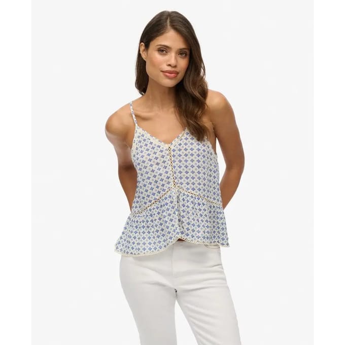 Superdry - Ladder Trim camitop - Dames - Tops