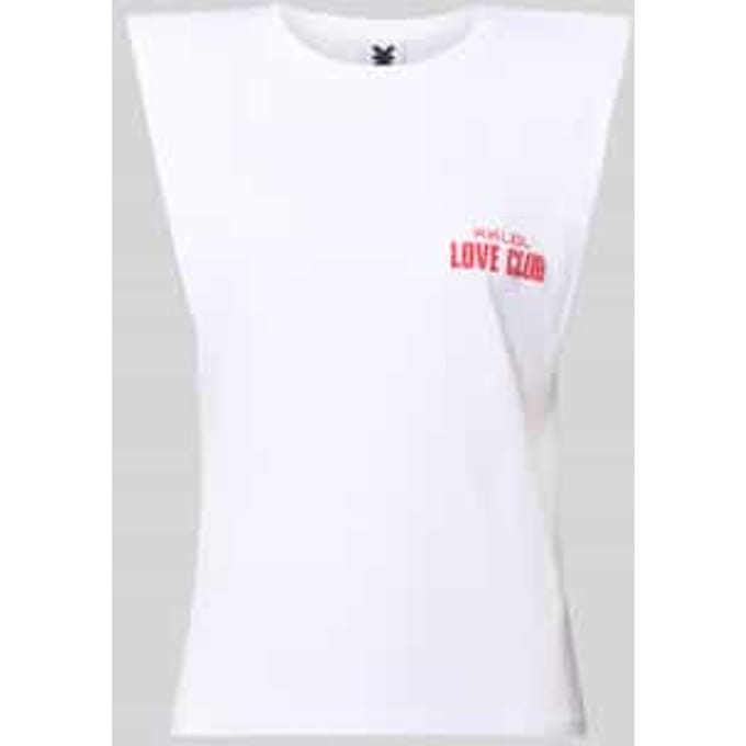 Tanktop met statementprint model 'Love Club'