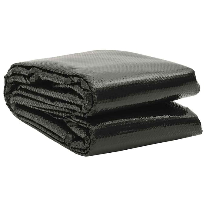 Couverture Solaire pour Piscine Noire 600*300 cm PE