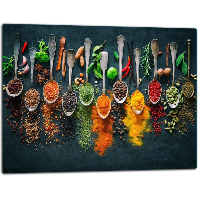 TMK ArtDeko Serie - Snijplank - Glas - 52x40cm - Inductie Compatibel